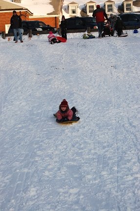 downhill